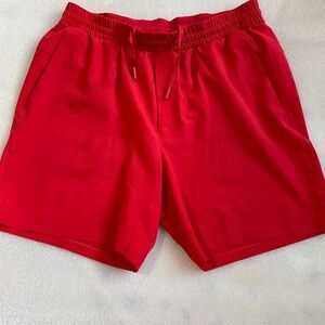 Lululemon Athletica Red Athletic Shorts